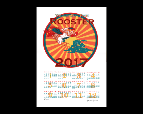 Year of the Rooster Calendar